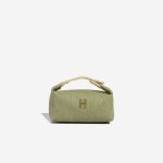 Hermès Bride-à-Brac Small Wool Canopee / Écru / Jaune Bourgeon Front | Sell your designer bag