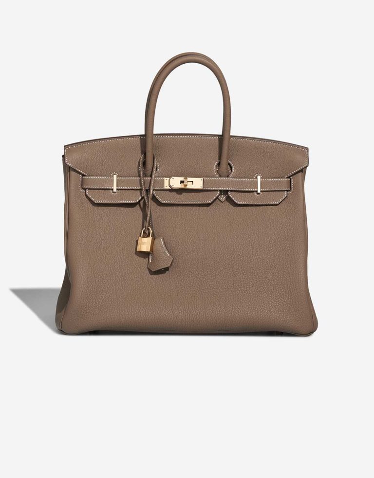 Hermès Birkin 35 Togo Étoupe Front | Sell your designer bag