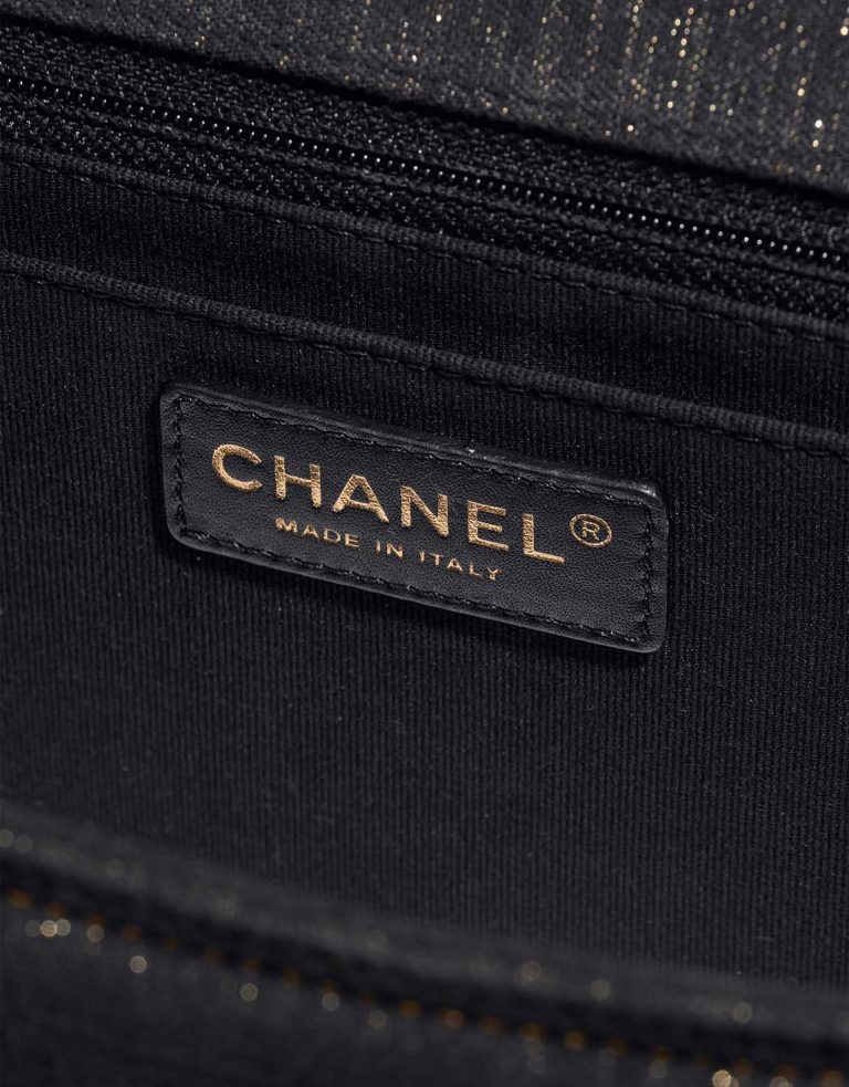 Chanel Timeless Single Flap Medium Denim Dark Blue Logo | Sell your designer bag