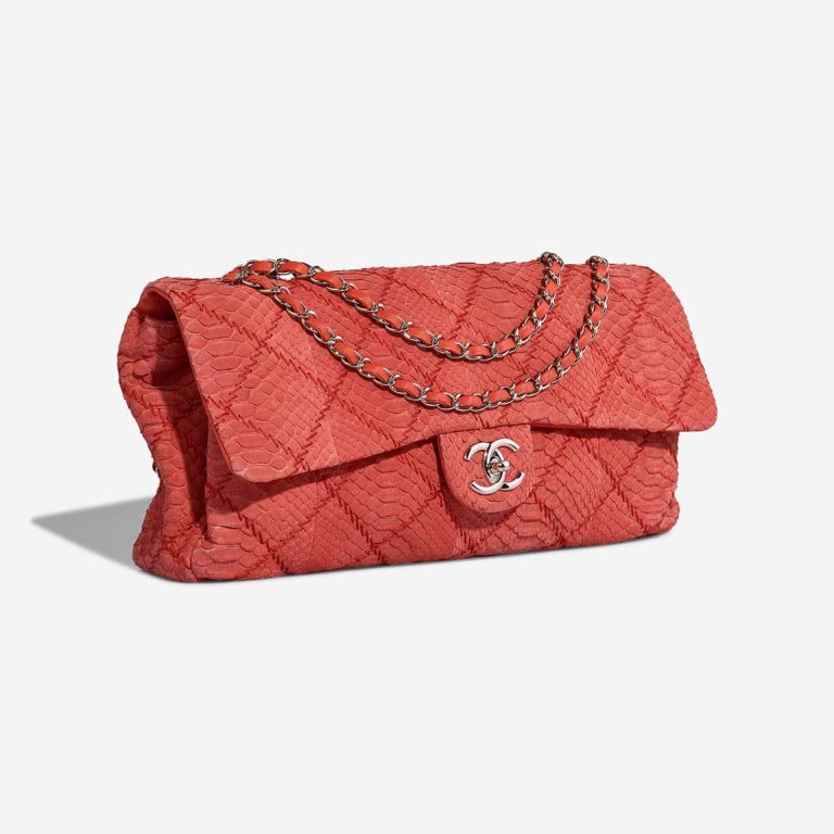 Chanel Timeless Maxi Flap Bag Python Red | Sell your designer bag