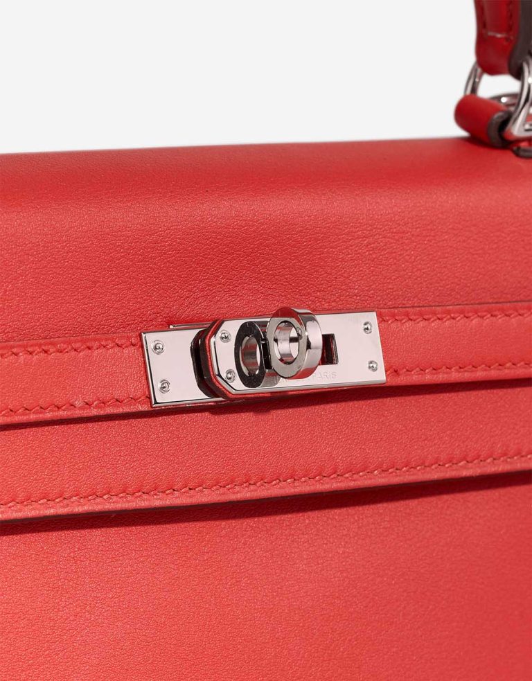 Hermès Kelly 25 Swift Rouge Tomate Closing System | Sell your designer bag