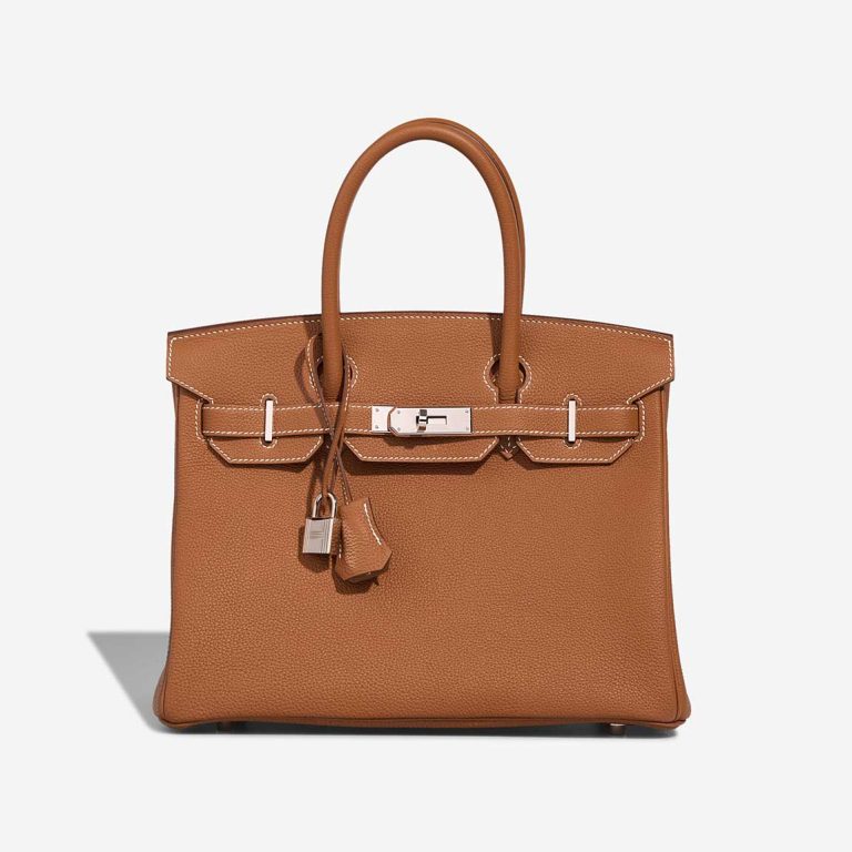 Hermès Birkin 30 Gold Front | Verkaufen Sie Ihre Designertasche