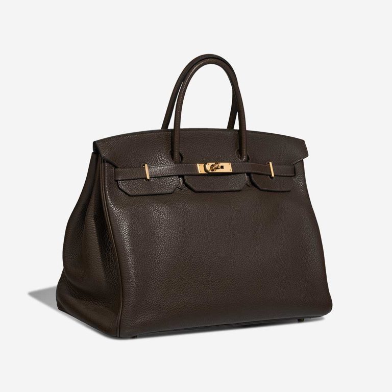 Hermès Birkin 40 Clémence Chocolat | Sell your designer bag