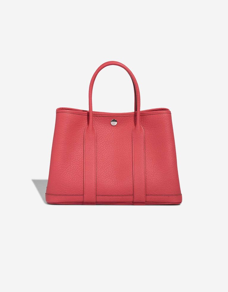 Hermès Garden Party 30 Veau Négonda Bougainvillier Front | Sell your designer bag