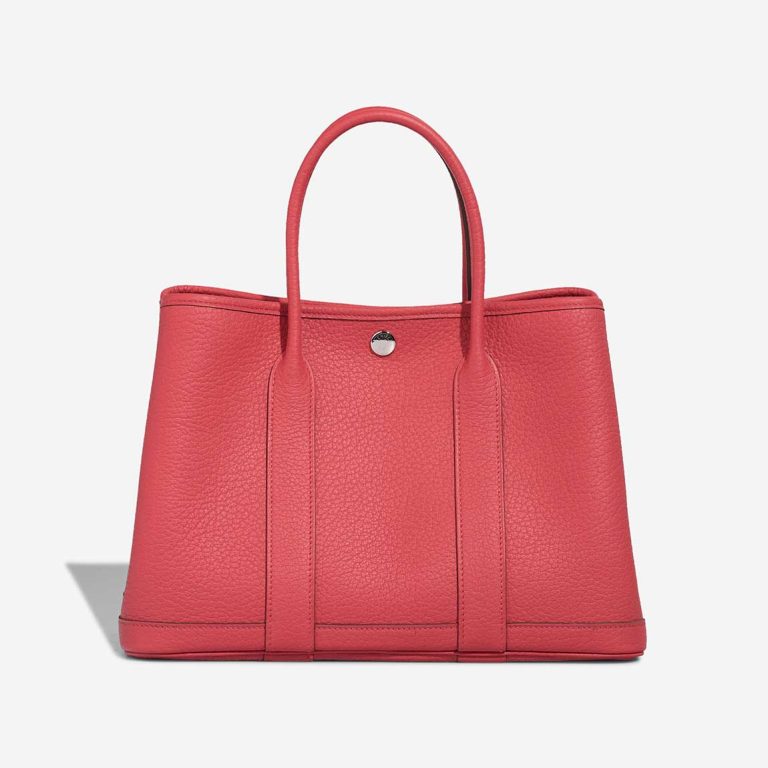 Hermès Garden Party 30 Veau Négonda Bougainvillier Front | Sell your designer bag