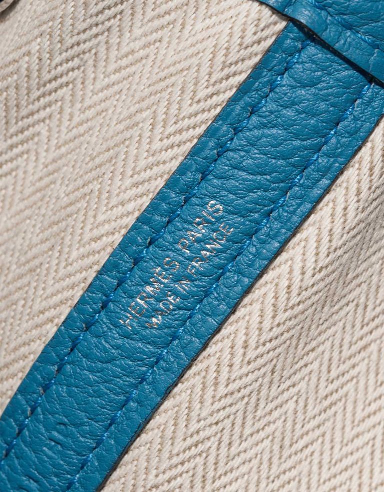 Hermès Garden Party 36 Veau Négonda Turquoise Logo | Sell your designer bag