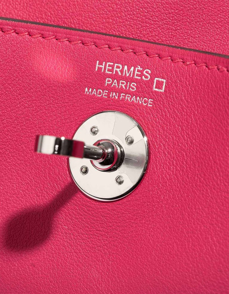 Hermès Lindy Touch Mini Swift / Matte Alligator Framboise Logo | Sell your designer bag