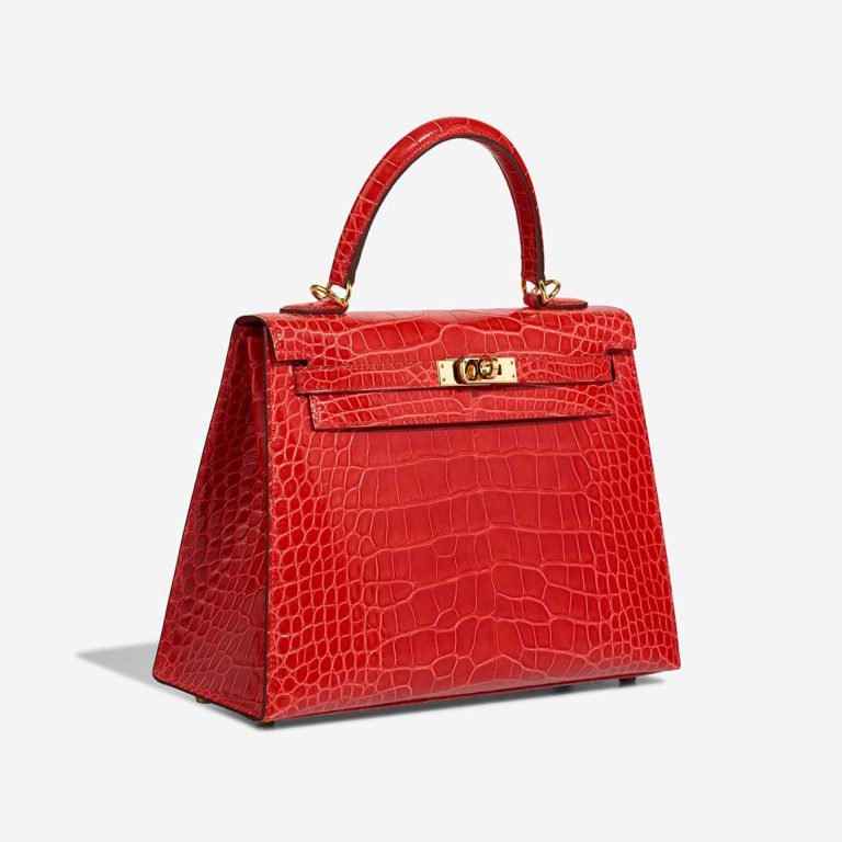 Hermès Kelly 25 Alligator Mississippi Rouge de Coeur | Sell your designer bag