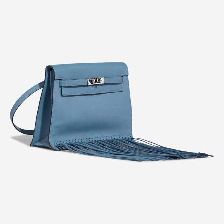 Hermès Kelly Danse Anate Swift New Bleu Jean | Sell your designer bag