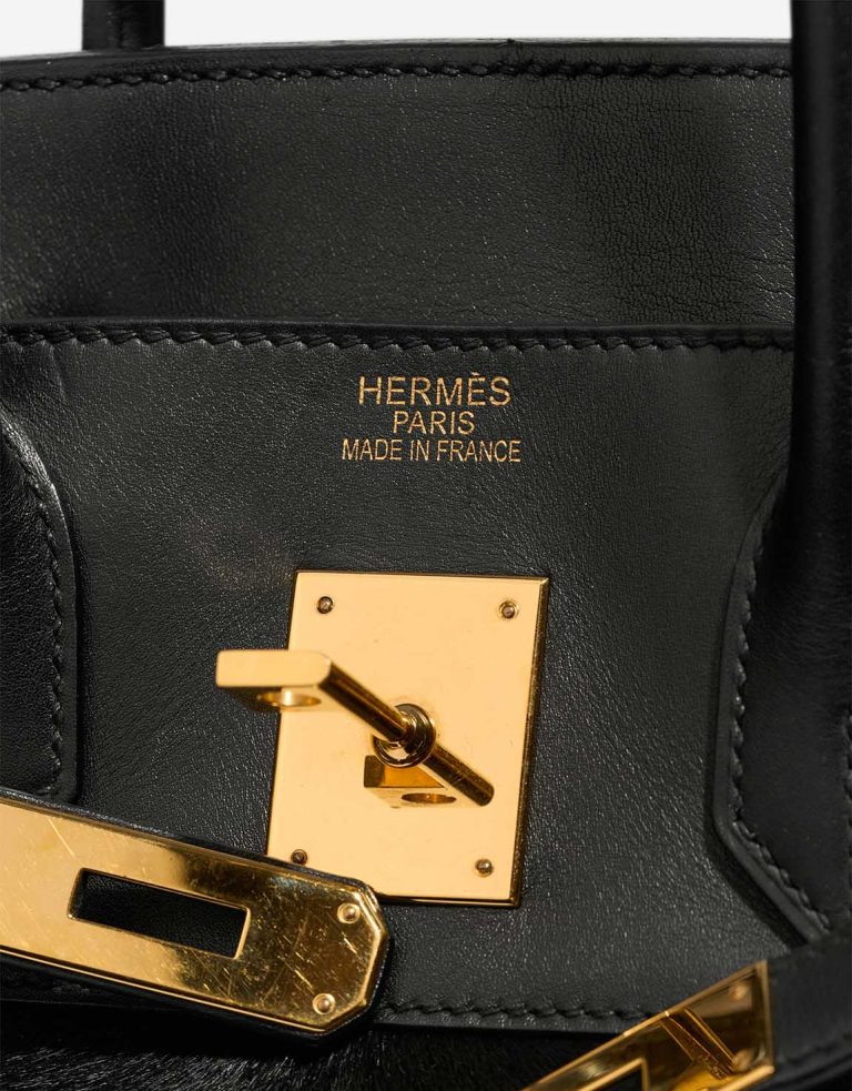 Hermès Haut à Courroies 32 Evercalf / Pony Hair Black Logo | Sell your designer bag