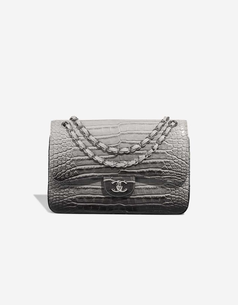 Chanel Timeless Jumbo Crocodile Grey / Ombre Front | Sell your designer bag