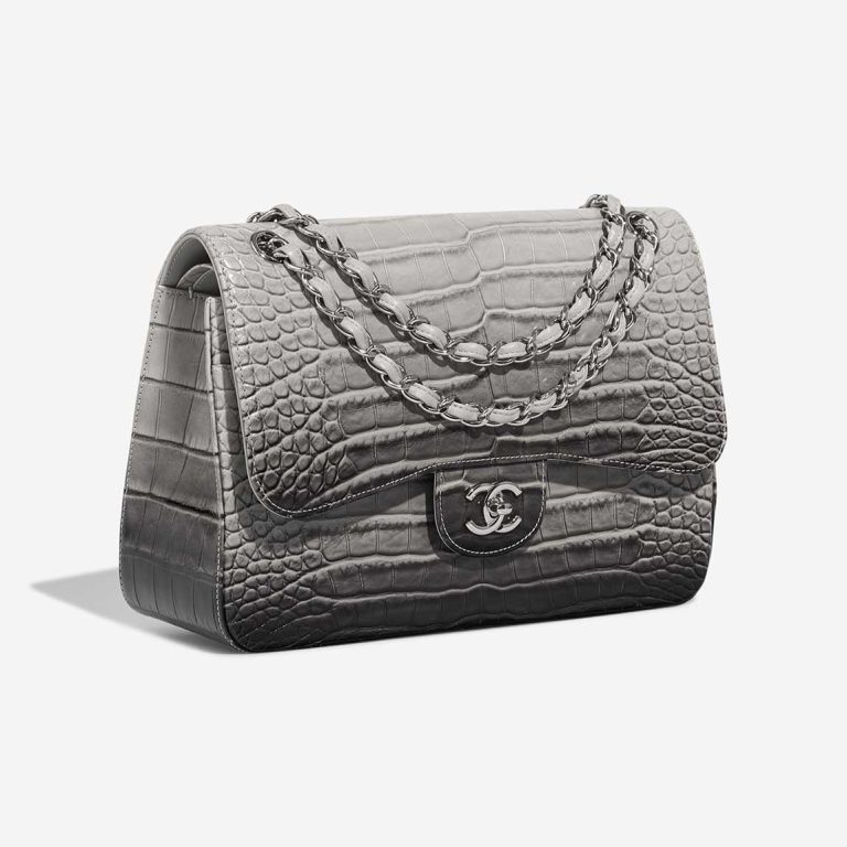 Chanel Timeless Jumbo Crocodile Grey / Ombre | Sell your designer bag