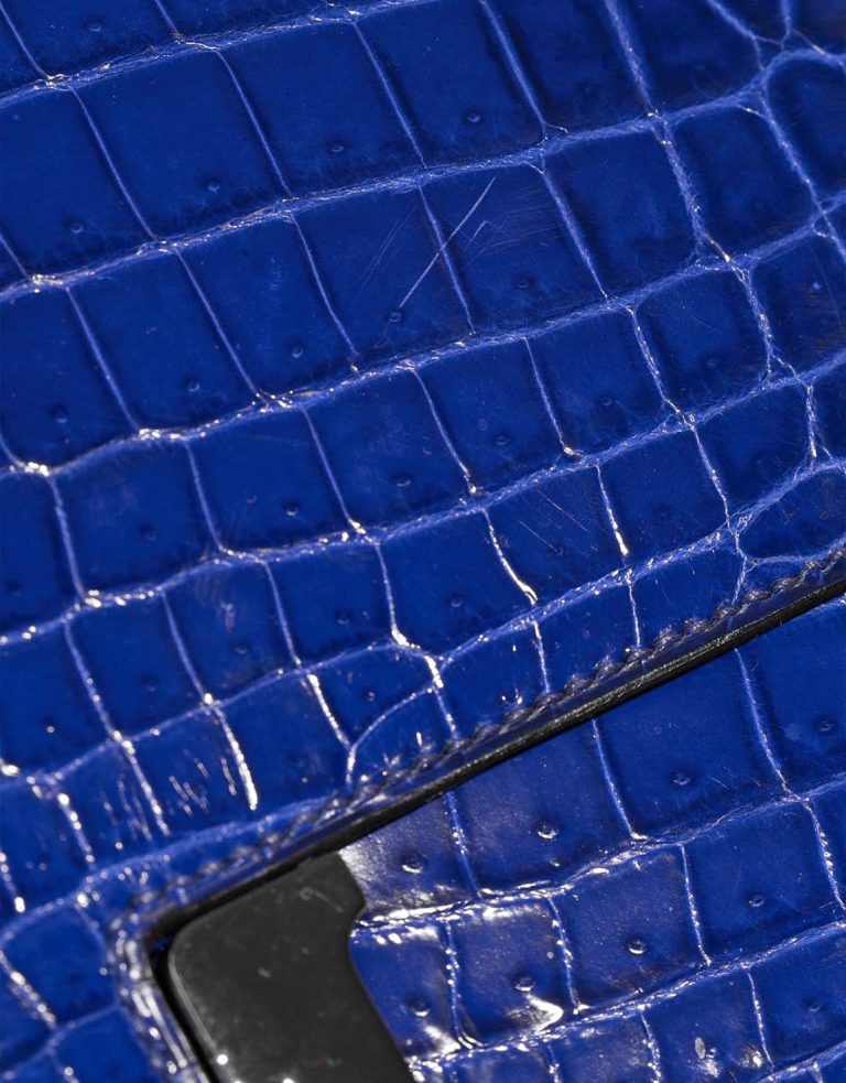 Hermès Constance Elan Niloticus Crocodile Bleu Électrique Signs of wear | Sell your designer bag