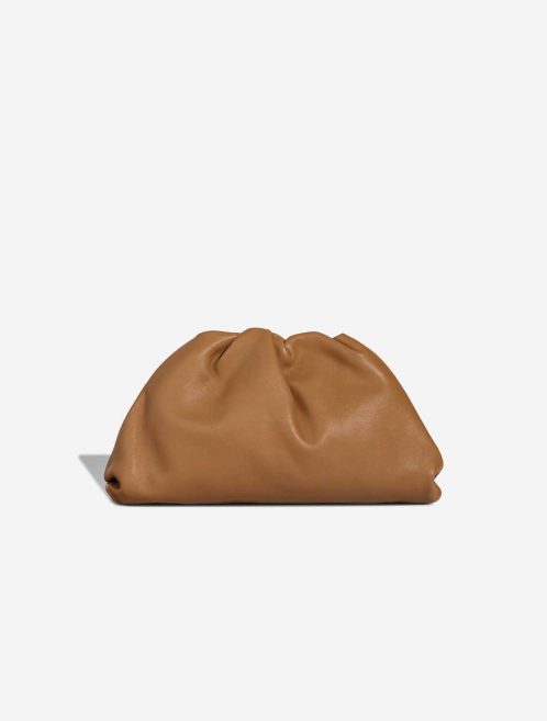 Bottega Veneta Pouch Small Calf Teak Front | Sell your designer bag