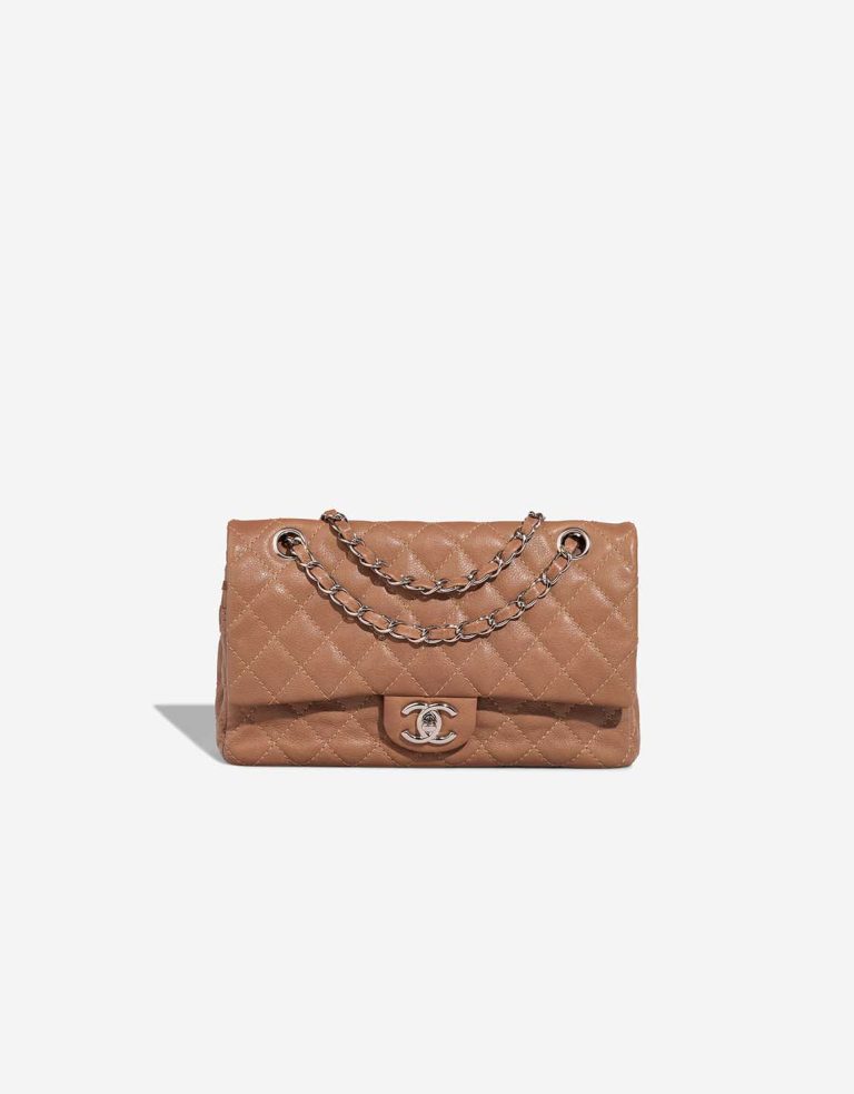 Chanel Timeless Medium Caviar Brown Front | Sell your designer bag