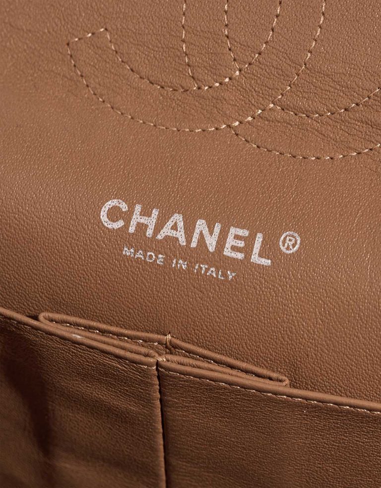 Chanel Timeless Medium Caviar Brown Logo | Sell your designer bag