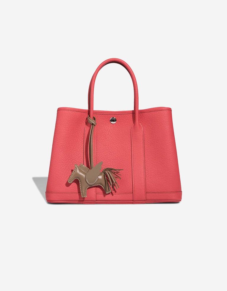 Hermès Rodeo Pegasus PM Lamb Étoupe Front | Sell your designer bag