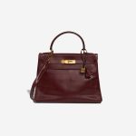 Hermès Kelly 28 Box Calf Rouge H Front | Sell your designer bag