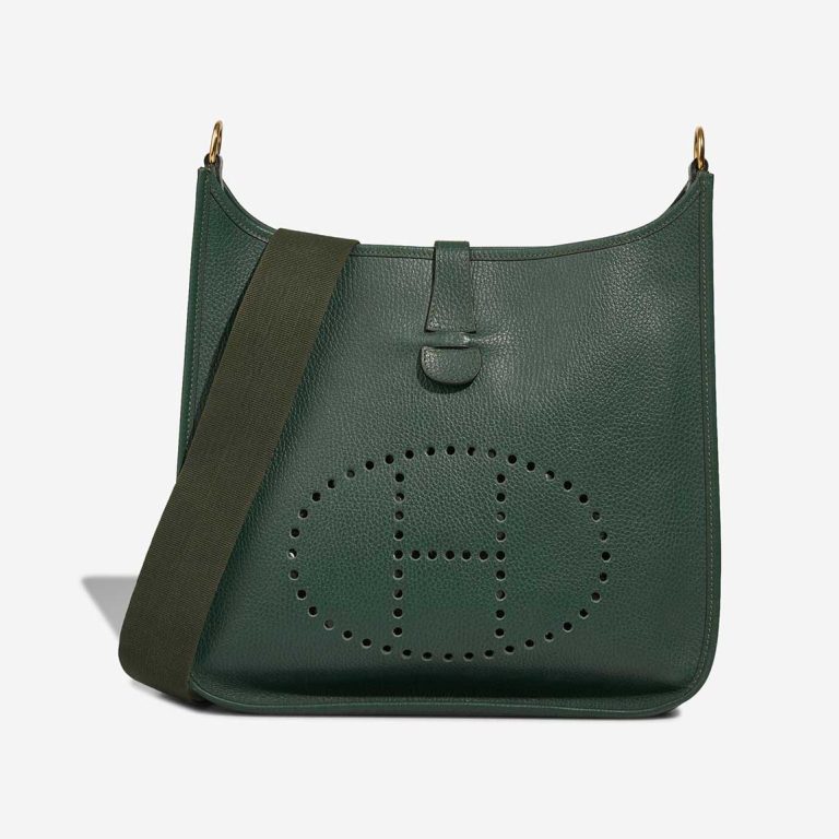 Hermès Evelyne 33 Clémence Vert Anglais Front | Sell your designer bag