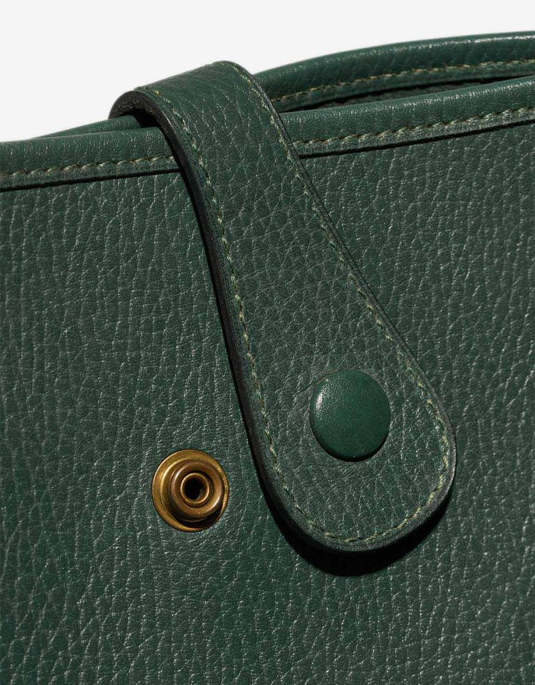 Hermès Evelyne 33 Clémence Vert Anglais Closing System | Sell your designer bag