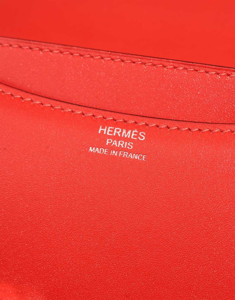 Hermès Constance 18 Tadelakt Rouge Tomate Logo | Sell your designer bag