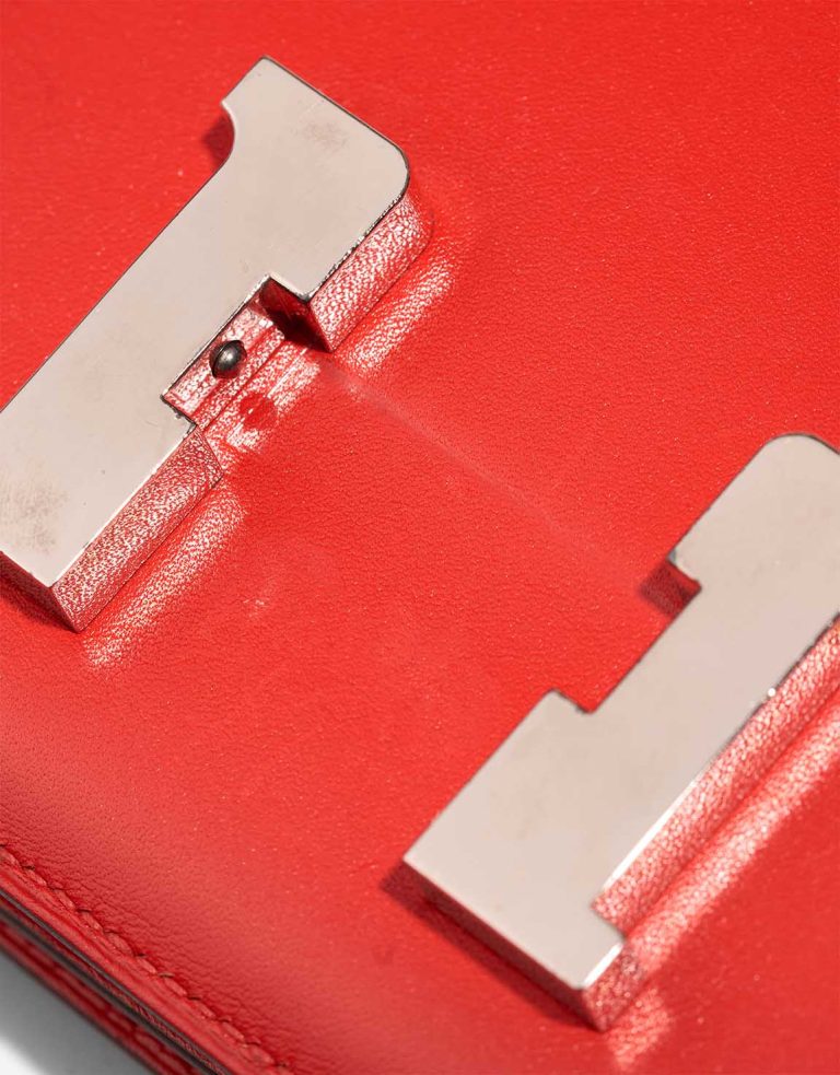 Hermès Constance 18 Tadelakt Rouge Tomate Signs of wear | Sell your designer bag