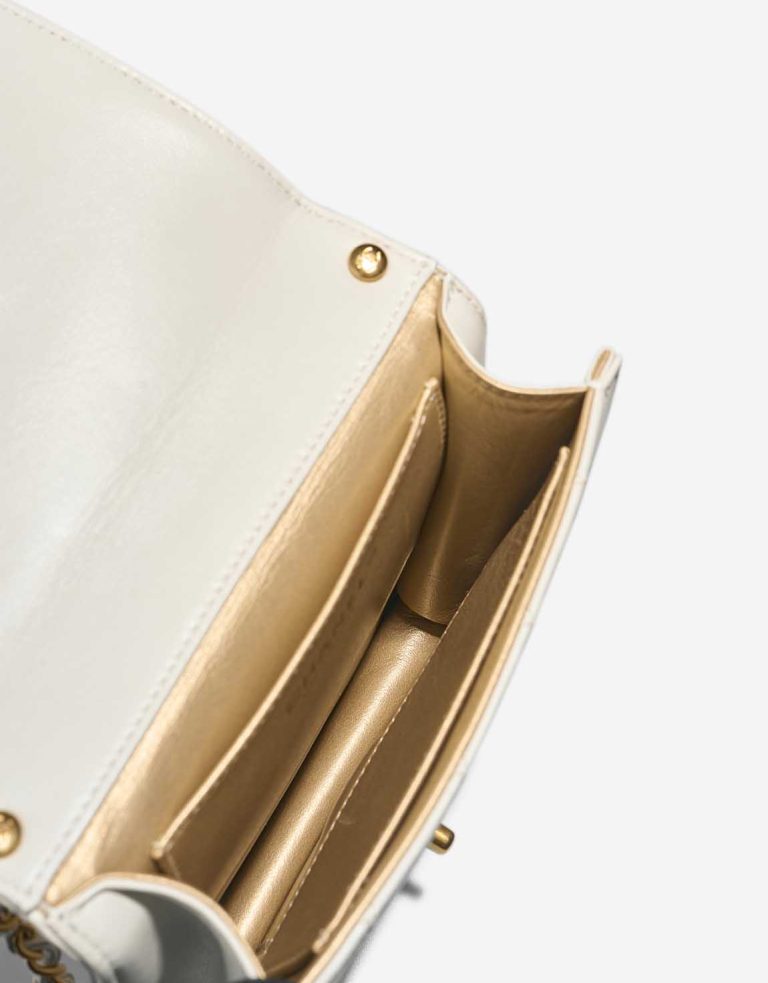 Chanel Flap Bag Small Lamb White / Gold Inside | Sell your designer bag