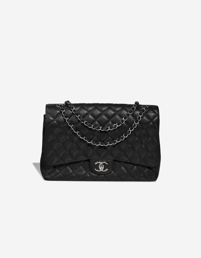 Chanel Timeless Maxi Caviar Black Front | Sell your designer bag