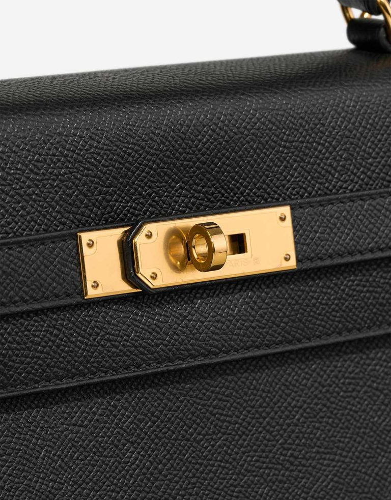 Hermès Kelly 35 Epsom Black Closing System | Sell your designer bag