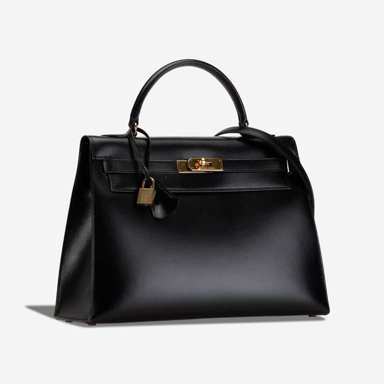 Hermès Kelly 32 Box Leather Black | Sell your designer bag