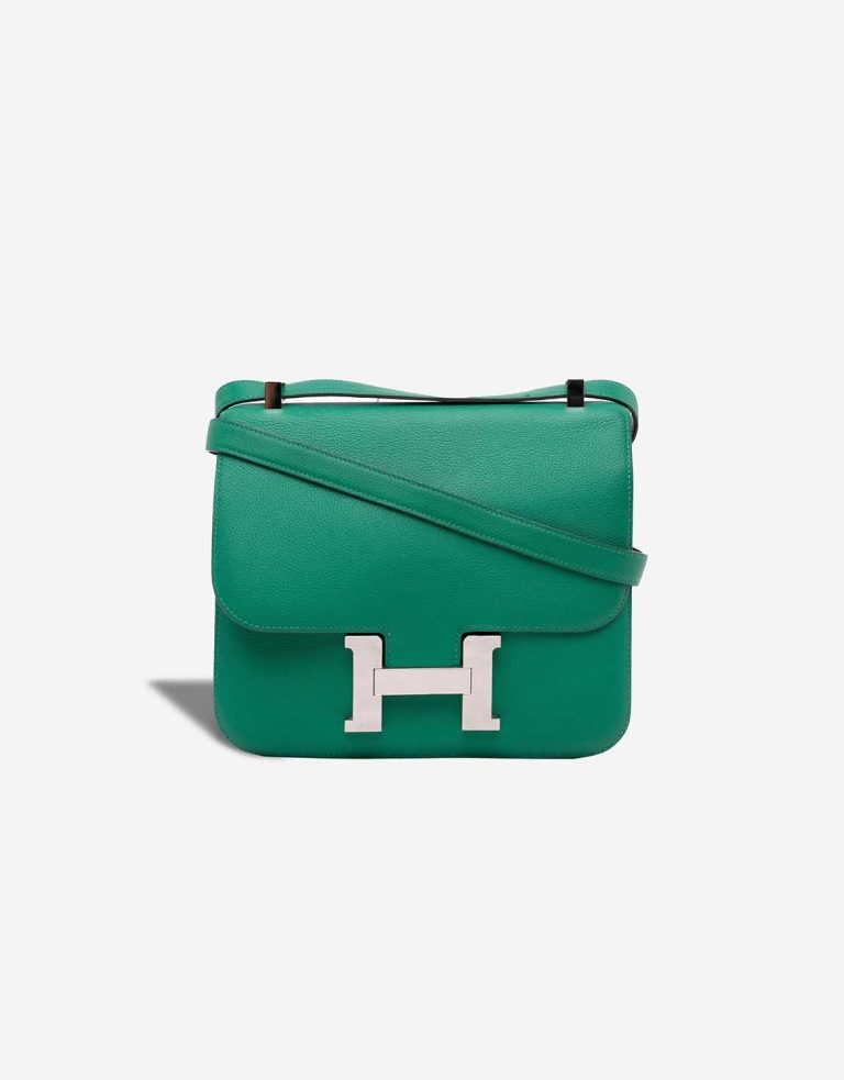 Hermès Constance 24 Evercolor Vert Jade Front | Sell your designer bag