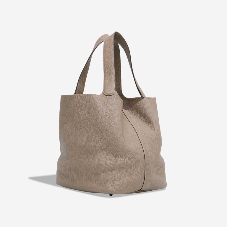 Hermès Picotin 26 Clémence Gris Tourterelle Zurück | Verkaufen Sie Ihre Designertasche