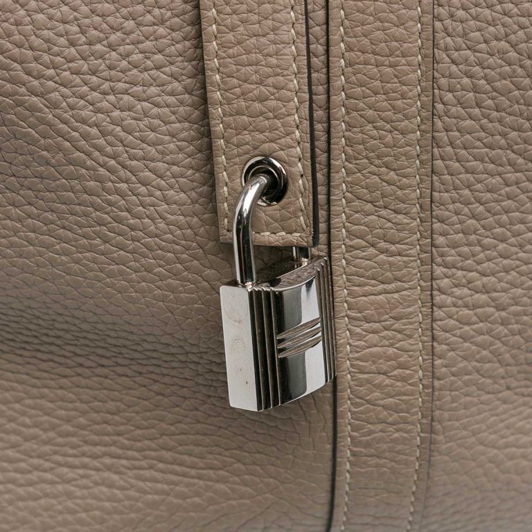 Hermès Picotin 26 Clémence Gris Tourterelle Front | Sell your designer bag