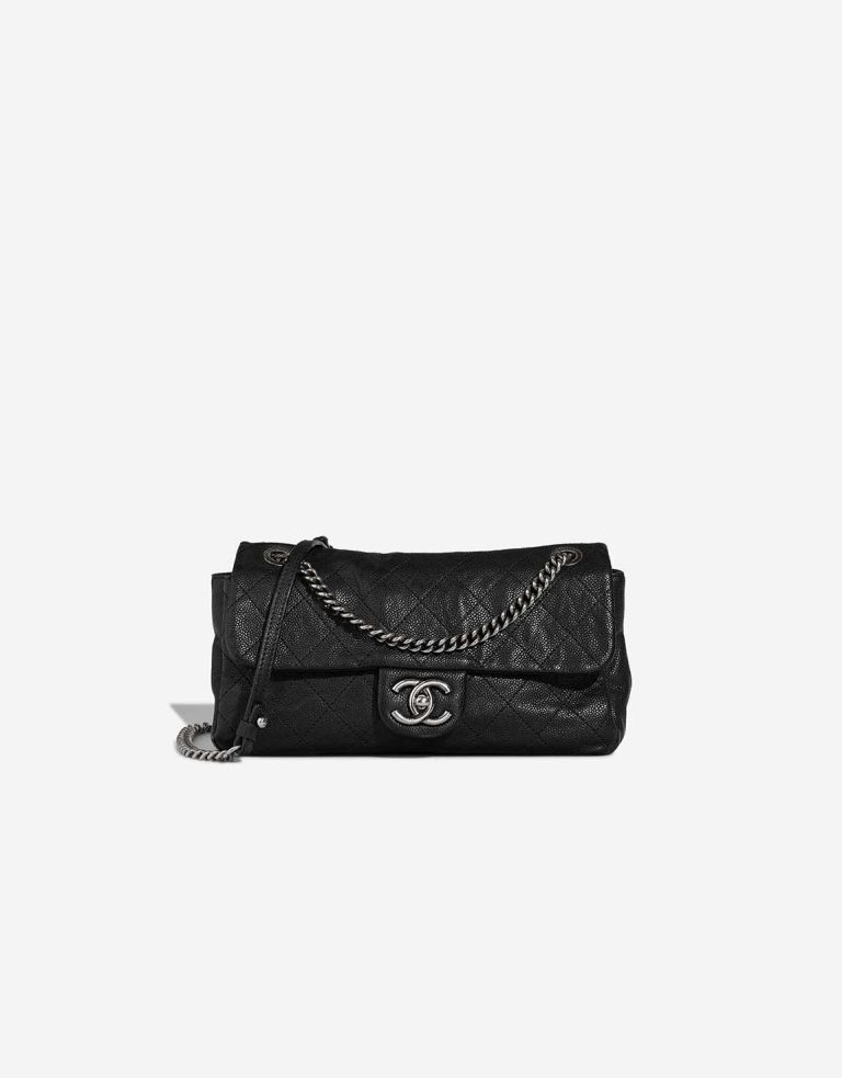 Chanel Timeless Medium Caviar Black Front | Sell your designer bag