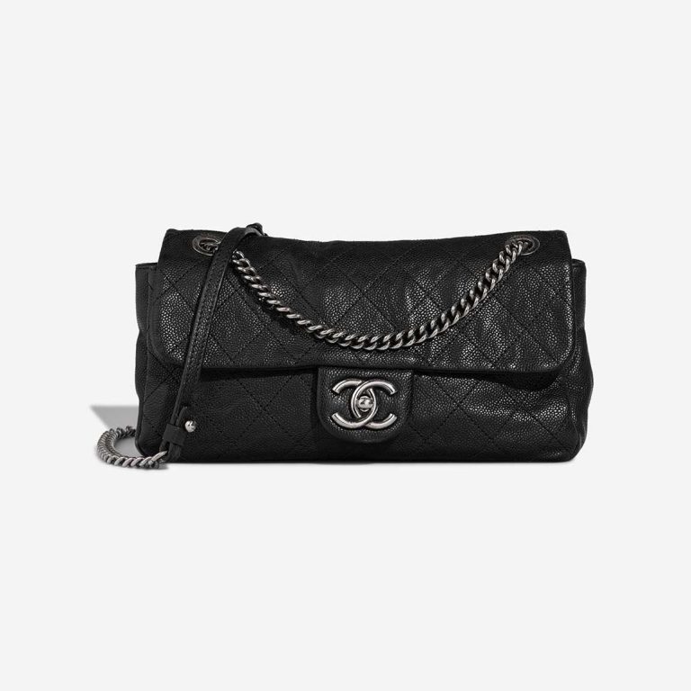 Chanel Timeless Medium Caviar Black Front | Sell your designer bag