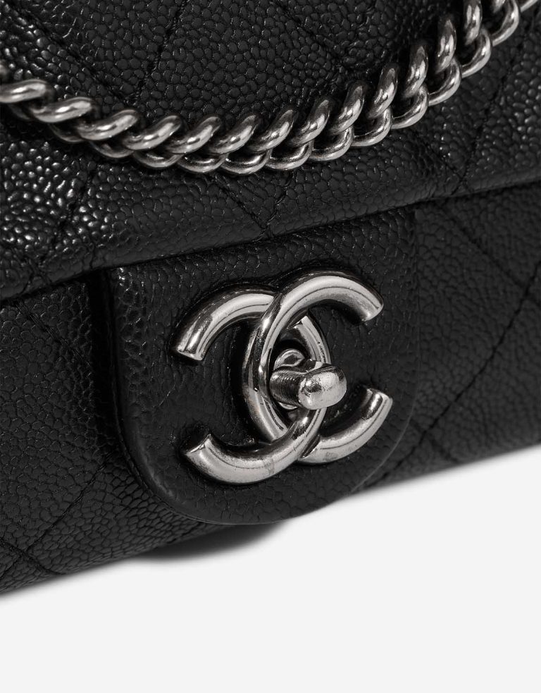 Chanel Timeless Medium Caviar Black Closing System | Sell your designer bag