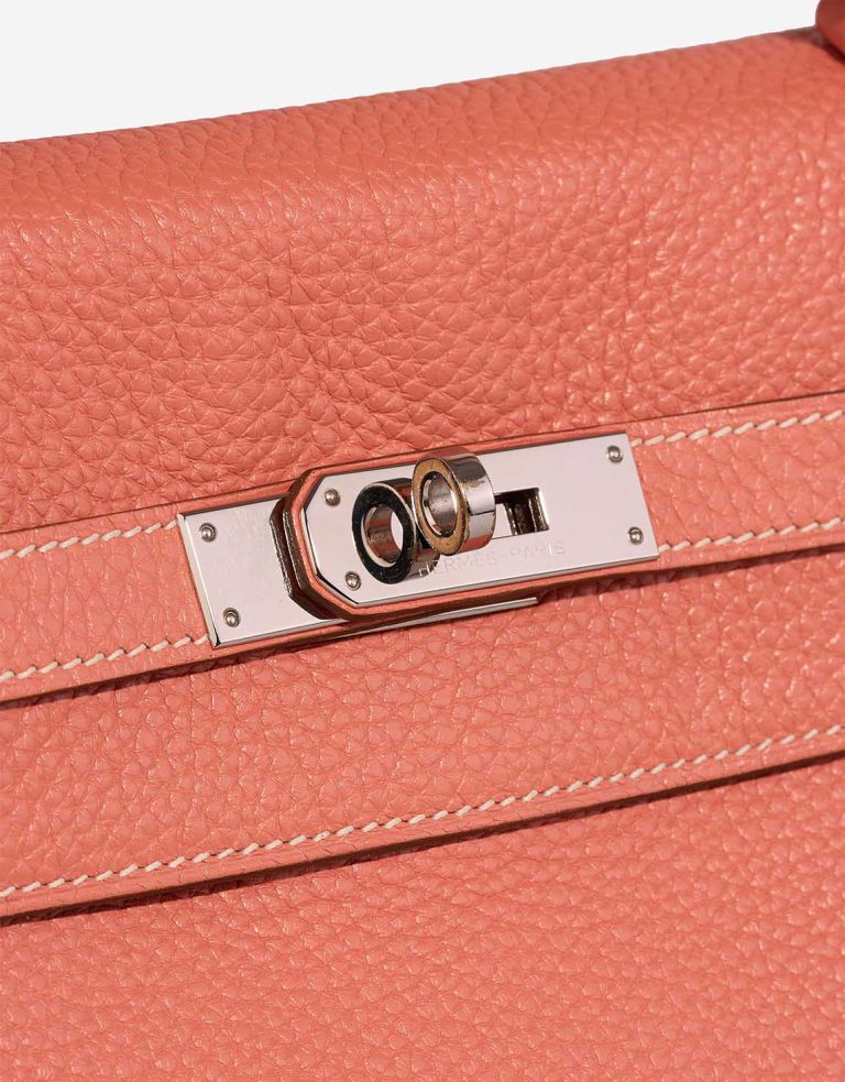 Hermès Kelly 32 Taurillon Clémence Rose Tea Closing System | Sell your designer bag