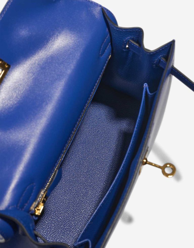 Hermès Kelly 25 Tadelakt Bleu Électrique Inside | Sell your designer bag