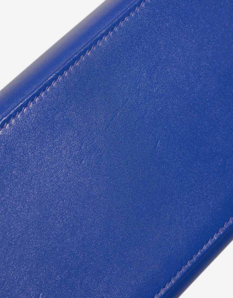 Hermès Kelly 25 Tadelakt Bleu Électrique Signs of wear | Sell your designer bag