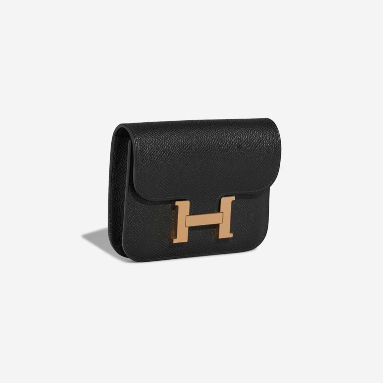 Hermès Constance Slim Wallet Epsom Black | Sell your designer bag