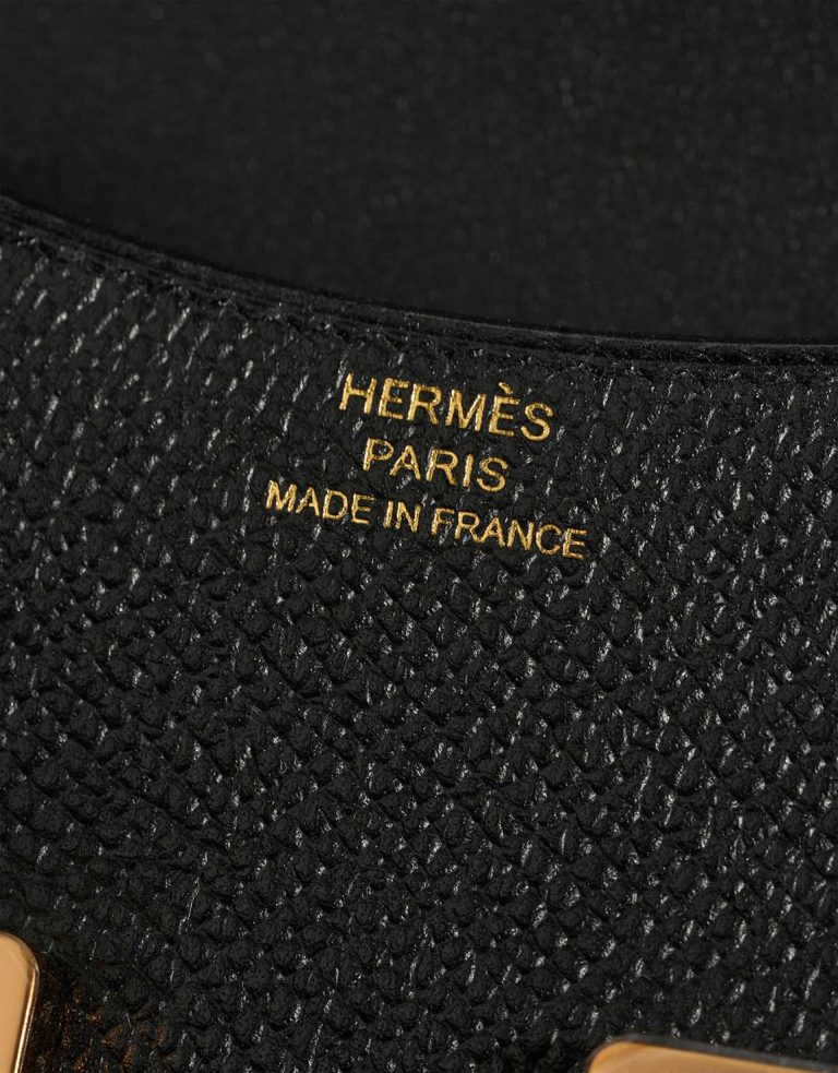 Hermès Constance Slim Wallet Epsom Black Logo | Sell your designer bag