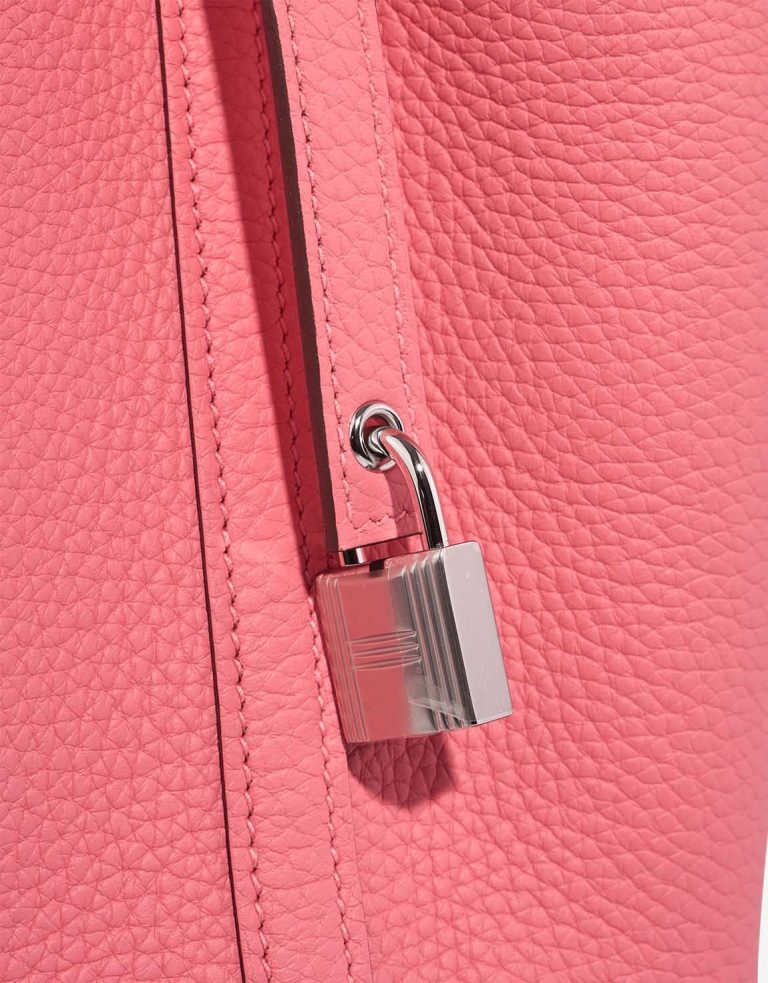 Hermès Picotin 18 Taurillon Clémence Rose Azalée Closing System | Sell your designer bag