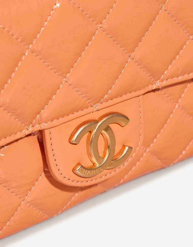 Chanel Hobo Aged Calf Orange Closing System | Sell your designer bag