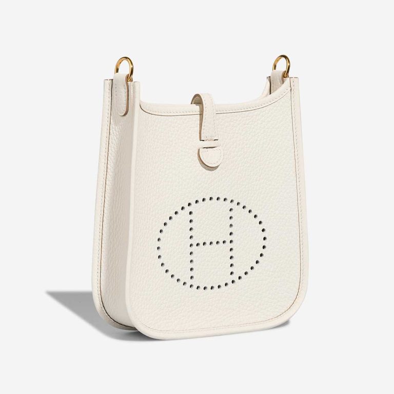 Hermès Evelyne 16 Taurillon Clémence White | Sell your designer bag