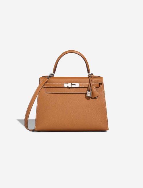 Hermès Kelly 28 Epsom Gold Front | Sell your designer bag