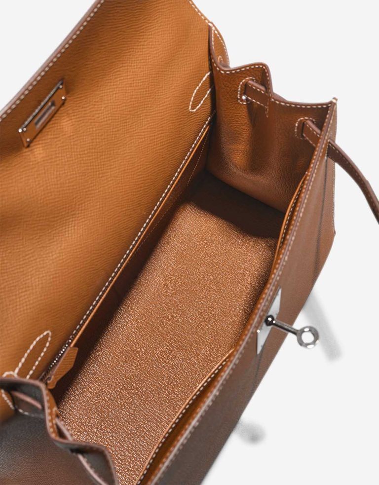 Hermès Kelly 28 Epsom Gold Inside | Sell your designer bag