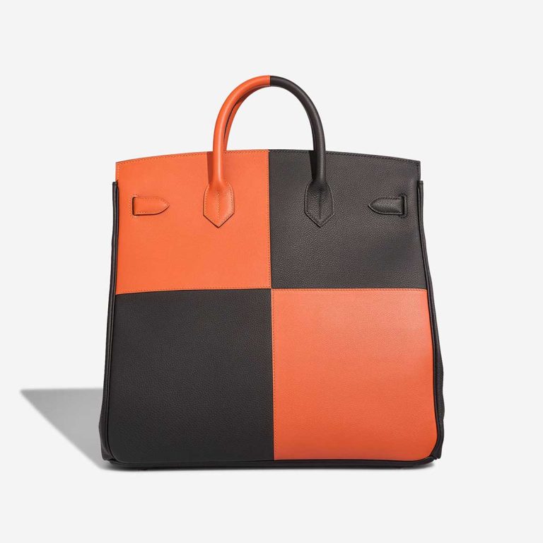 Hermès Haut à Courroies 40 Togo / Evercolor Black / Feu | Sell your designer bag