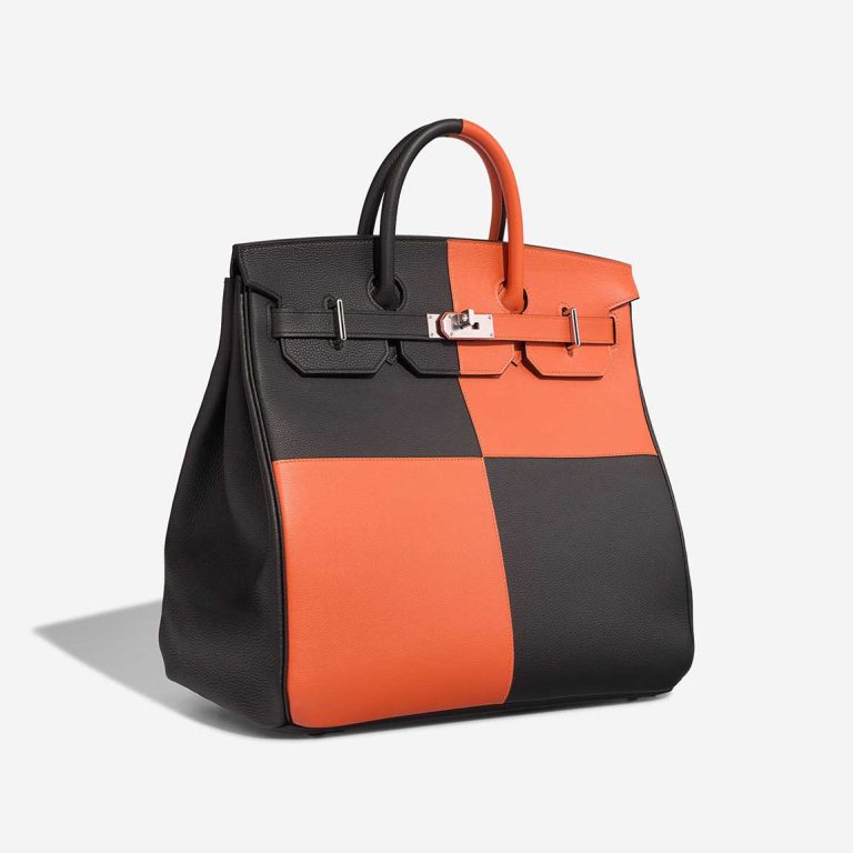 Hermès Haut à Courroies 40 Togo / Evercolor Black / Feu | Sell your designer bag