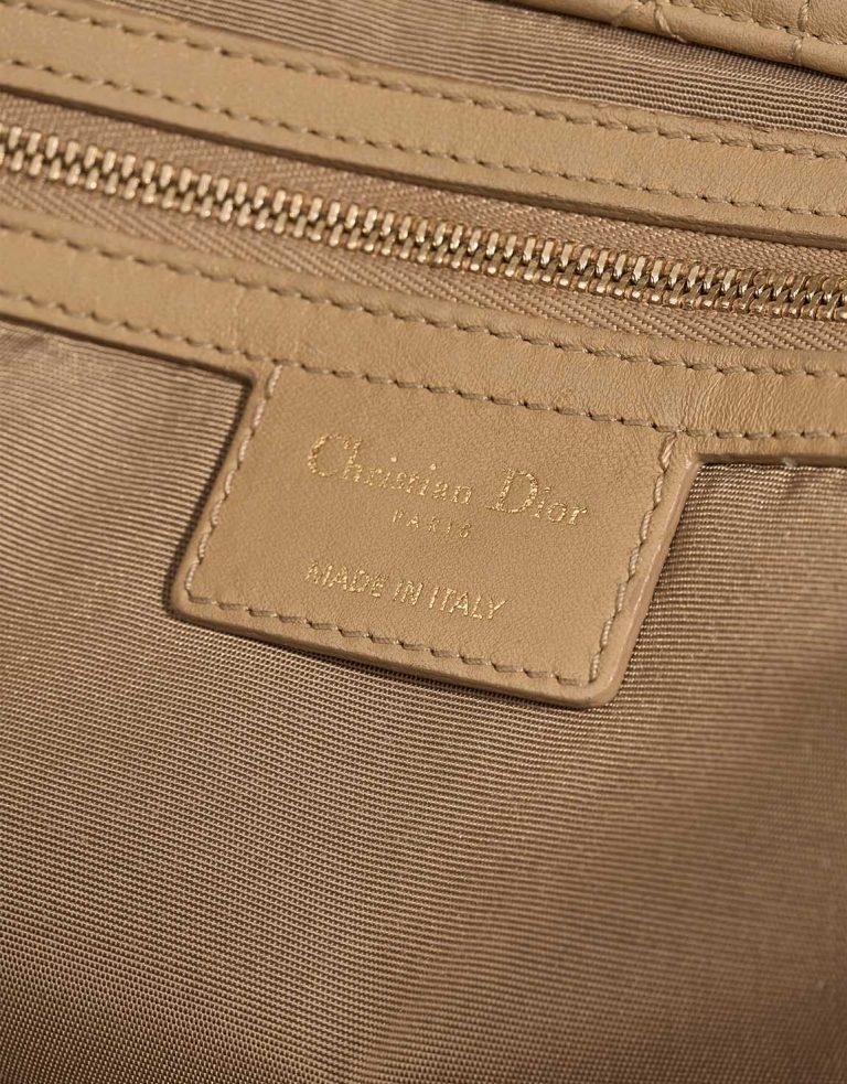 Dior Shopper Medium Lamb Beige Logo | Sell your designer bag