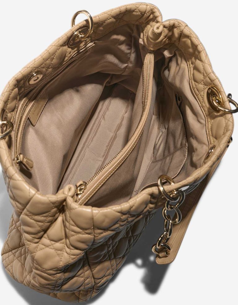 Dior Shopper Medium Lamb Beige Inside | Sell your designer bag